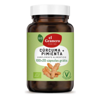 CURCUMA+PIMIENTA 100+20cap E.G.
