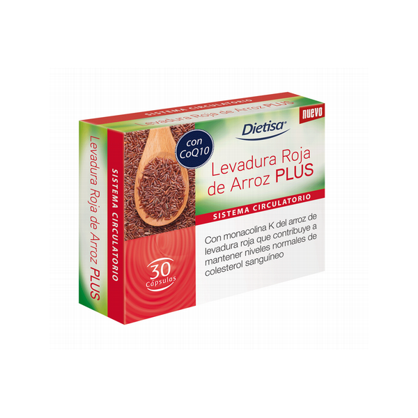 LEVADURA ARROZ 60 CAPSULAS  DIETISA