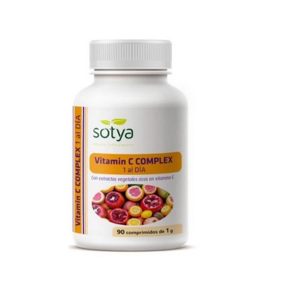 VITAMINA C ESCARAMUJO  90 CAPS.  SOTYA