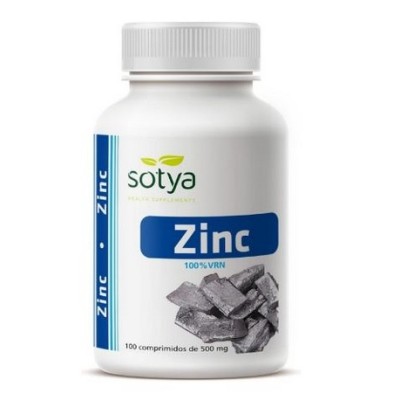 ZINC GLUCONATO 100 COMPRIMIDOS  SOTYA
