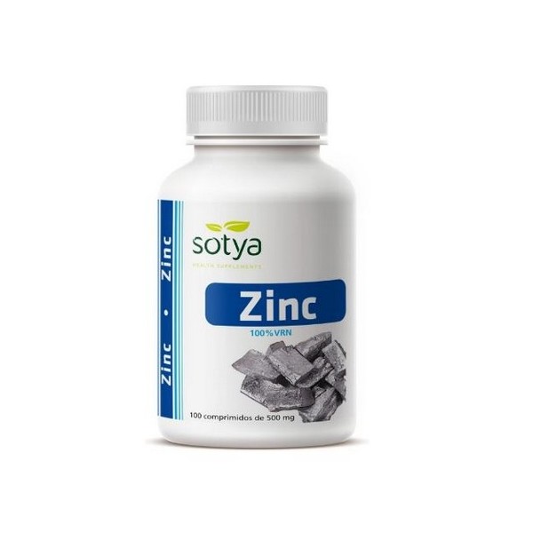 ZINC GLUCONATO 100 COMPRIMIDOS  SOTYA