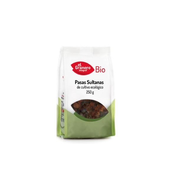 PASAS SULTANA 250G BIO  EL GRANERO