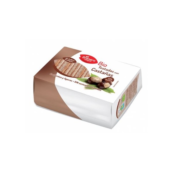 BIOTOSTADAS DE CASTAÑA BIO, 90 g