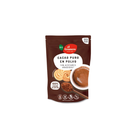 CACAO EN POLVO 20-22% MG  BIO 250 GR EL GRANERO