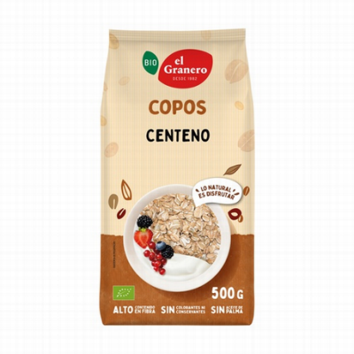 COPOS CENTENO 500GR BIO   E.G