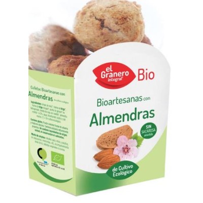 GALLETAS BIOARTESANAS ALMENDRA, 250 g