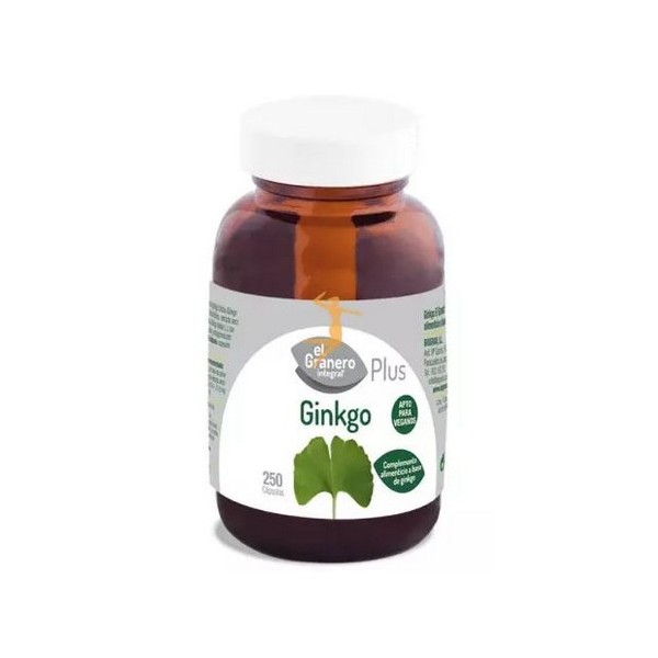 GINKGO BILOBA 250CAP 510MG E.G