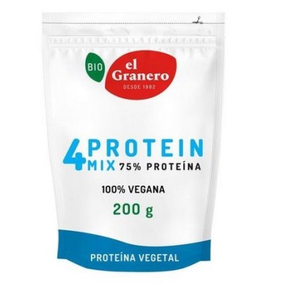 MIX PROTEINAS 75% GUISANTE ARROZ CALABAZA Y CAÑAMO 200 GR