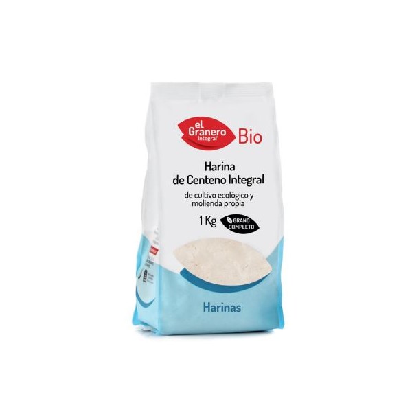 HARINA CENTENO INTEGRAL  BIO 1KG EL GRANERO