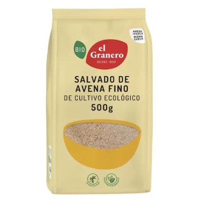 SALVADO AVENA FINO 500GR BIO E/G