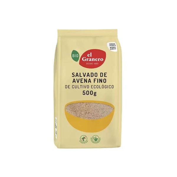 SALVADO AVENA FINO 500GR BIO E/G