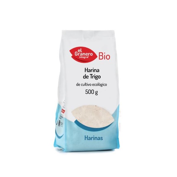 HARINA DE TRIGO BLANCA BIO, 500 g