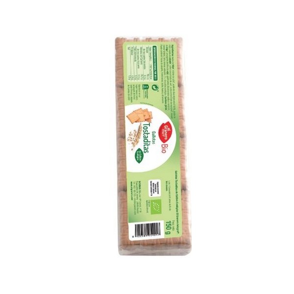 TOSTADITAS BIO, 150 g EL GRANERO