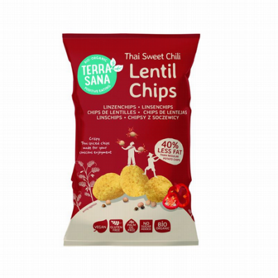 CHIPS DE LENTEJAS THAY 75GR VEGAN TERRASANA