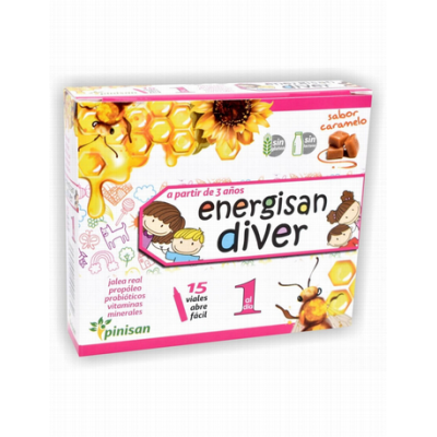 ENERGISAN DIVER CARAMELO 15 VIALES PINISAN (ULTIMAS UNIDADES)