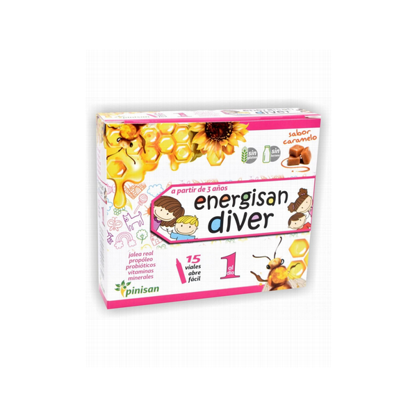 ENERGISAN DIVER CARAMELO 15 VIALES PINISAN (ULTIMAS UNIDADES)
