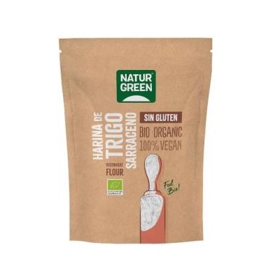HARINA TRIGO SARRACENO INT SG 500mg - NATURGREEN
