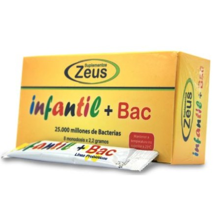INFANTIL+BAC ENVASE 8 STICKS
