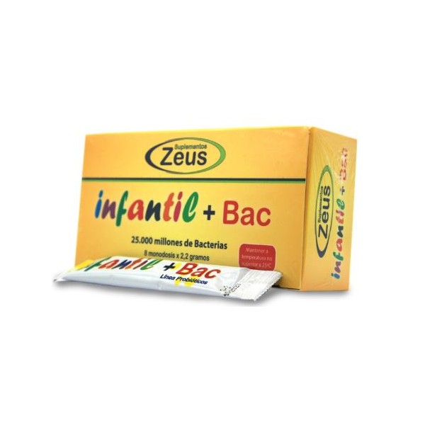 INFANTIL+BAC ENVASE 8 STICKS