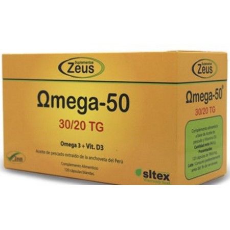 OMEGA-50 30/20 TGENVASE 120 CAPS