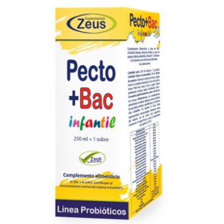 PECTO+BAC INFANTIL 251 ML+1 SOBRE GRAMO