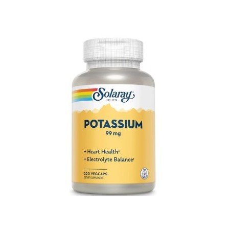 POTASIO CITRATO 99mg 200 vegcap (BIG) - SOLARAY
