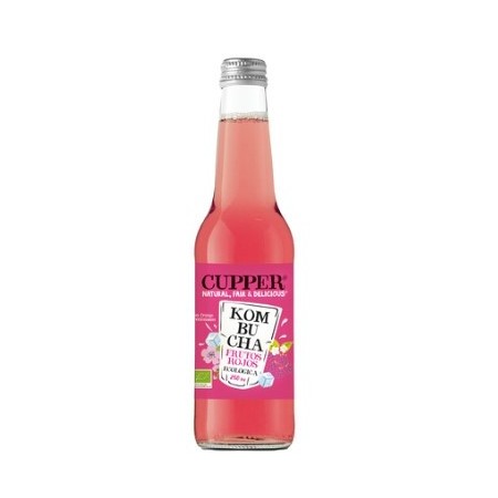 KOMBUCHA frambuesa Goji Hibisco BIO 250ml - CUPPER