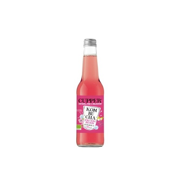 KOMBUCHA frambuesa Goji Hibisco BIO 250ml - CUPPER
