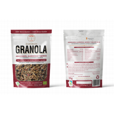 GRANOLA ARANDANOS ECO 300 GR