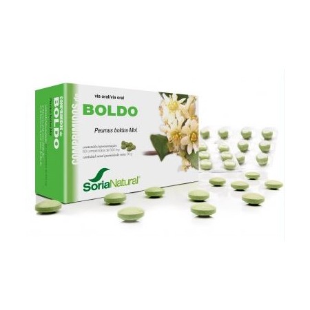 BOLDO 60 COMPRIMIDOS soria natural