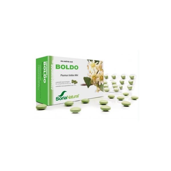 BOLDO 60 COMPRIMIDOS soria natural