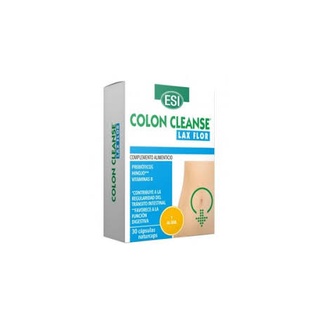 COLON CLEANSE LAX FLOR AZUL 30CAP ESI