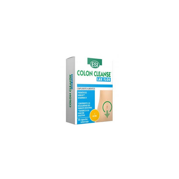 COLON CLEANSE LAX FLOR AZUL 30CAP ESI