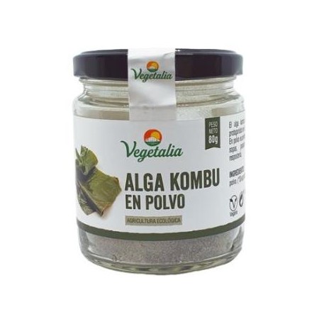 ALGA KOMBU POLVO BIO 80g - VEGETALIA