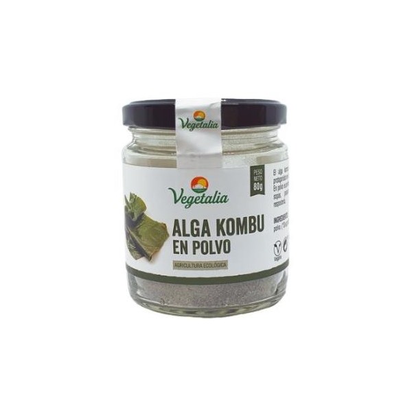 ALGA KOMBU POLVO BIO 80g - VEGETALIA