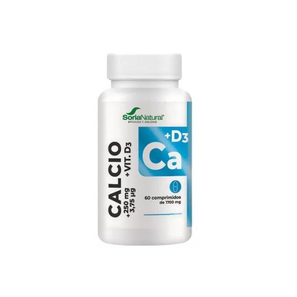 CALCIO +D3  liberacion sostenida 1700mg 60comp. S/N