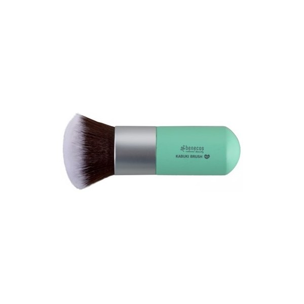 BENECOS BROCHA KABUKI verde manzana