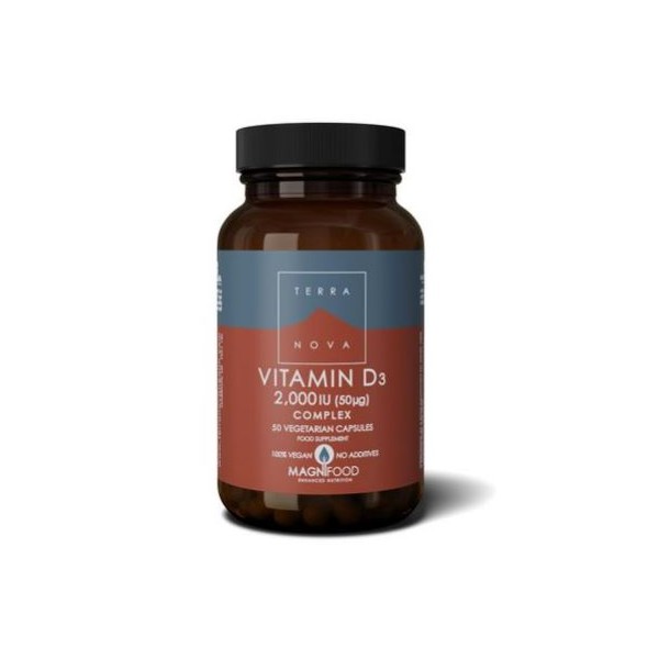 Vitamina D3 2.000 UI (50 µg) Complex 50 Vcáps