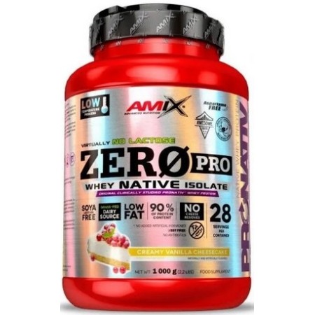 AMIX ZEROPRO PROTEIN 1kg doble chocolate