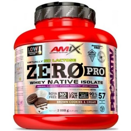 AMIX ZEROPRO PROTEIN 2kg doble chocolate