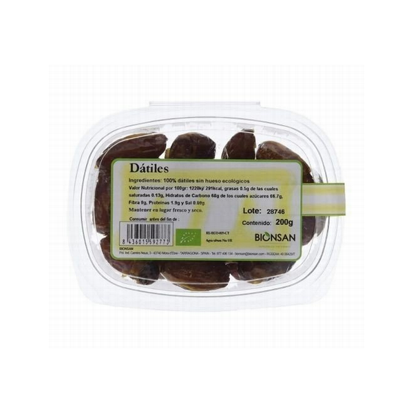 DATILES SIN HUESO ECO 200GR