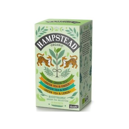GREEN TEA infusion 4 sabores DEMETER