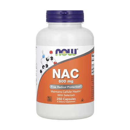 NAC 600MG 250 CAPSULAS