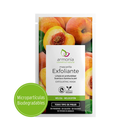 EXFOLIANTE MELOCOTON SOBRE 10G ARMONIA