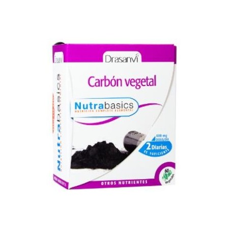 NUTRABASICS CARBON VEGETAL 60cap. DRASANVI