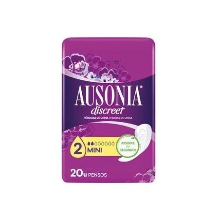 AUSONIA DISCREET INCONTINENCIAS MINI 20comp