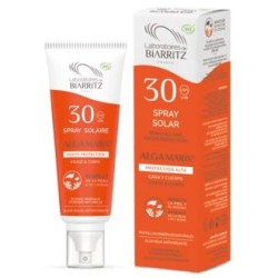 SPRAY SOLAR cara y cuerpo SPF30 100ml. BIO - LAB. BIARRITZ
