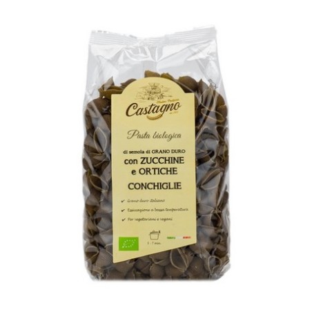 PASTA SEMOLA TRIGO DURO ORTIGA CEBOLLA 500g - CASTAGNO