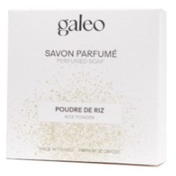 JABON PASTILLA PERFUMADA POLVO DE ARROZ 100g - GALEO
