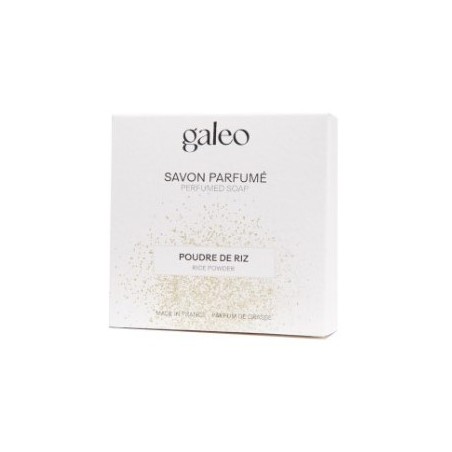JABON PASTILLA PERFUMADA POLVO DE ARROZ 100g - GALEO